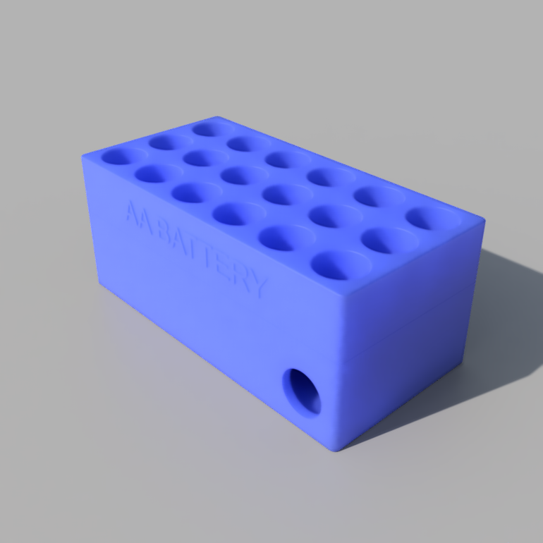 AA Battery Container 01