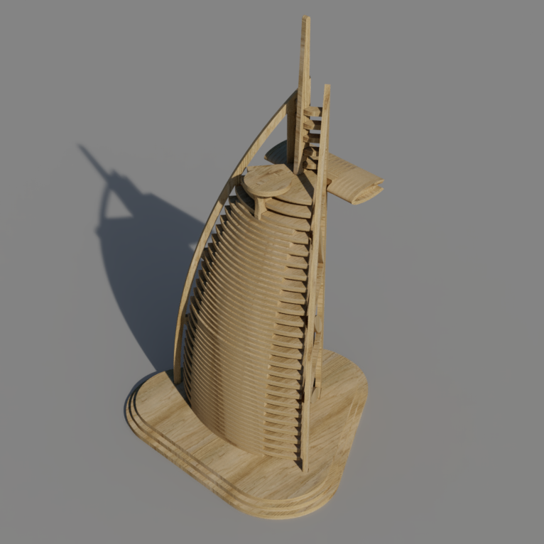 Burj Al Arab Model 01