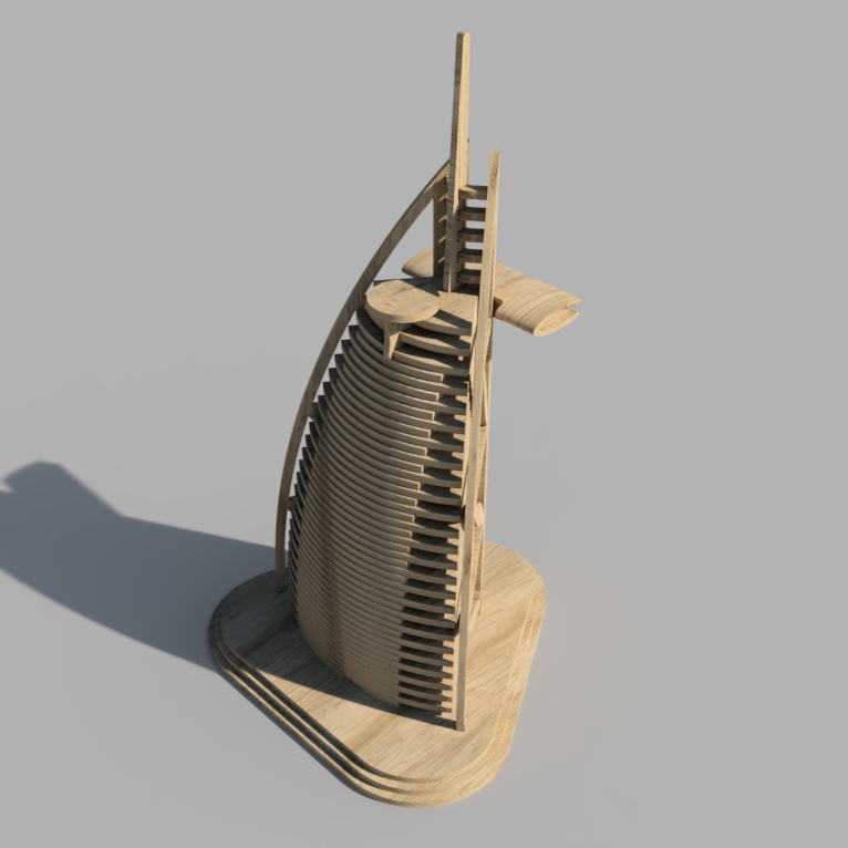 Burj Al Arab Model 01