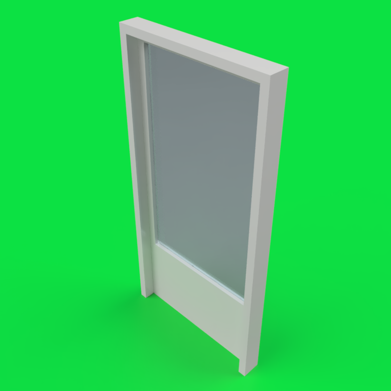 Exterior Door Single 01