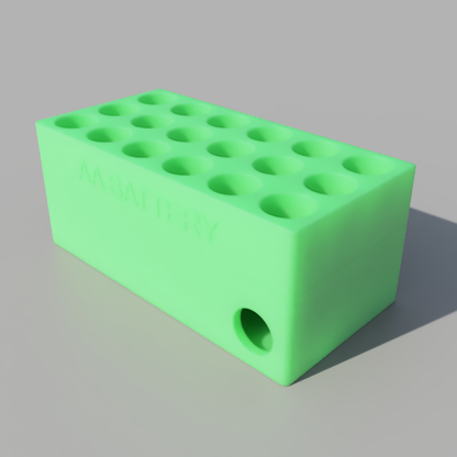 AA Battery Container 01