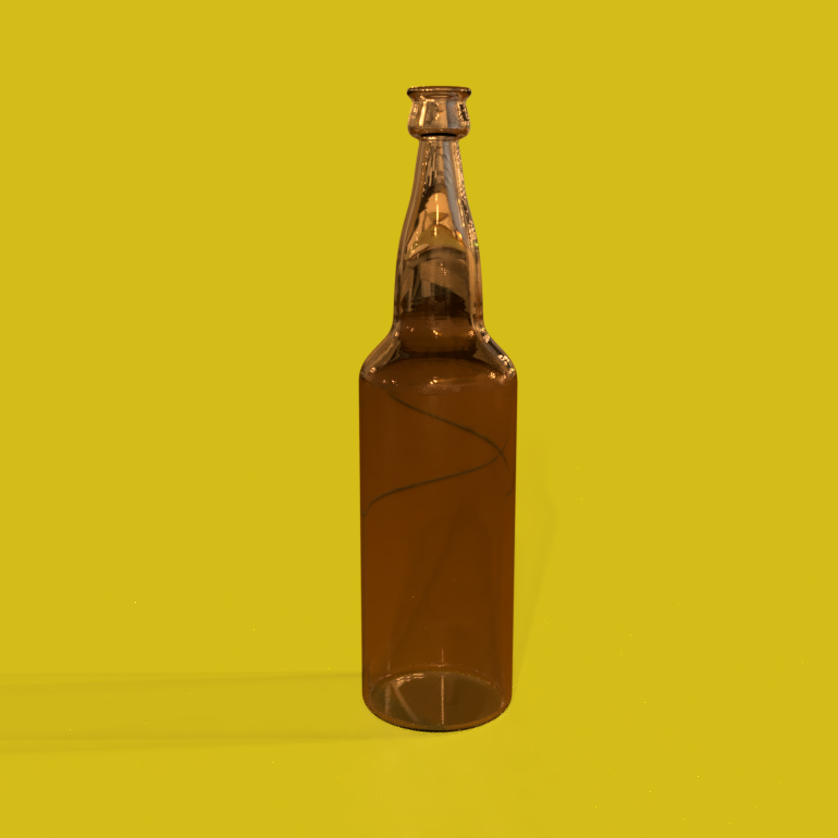 Glass Soda Bottle 01