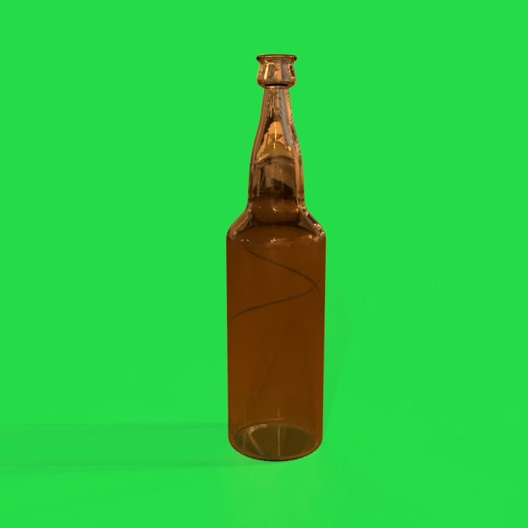 Glass Soda Bottle 01
